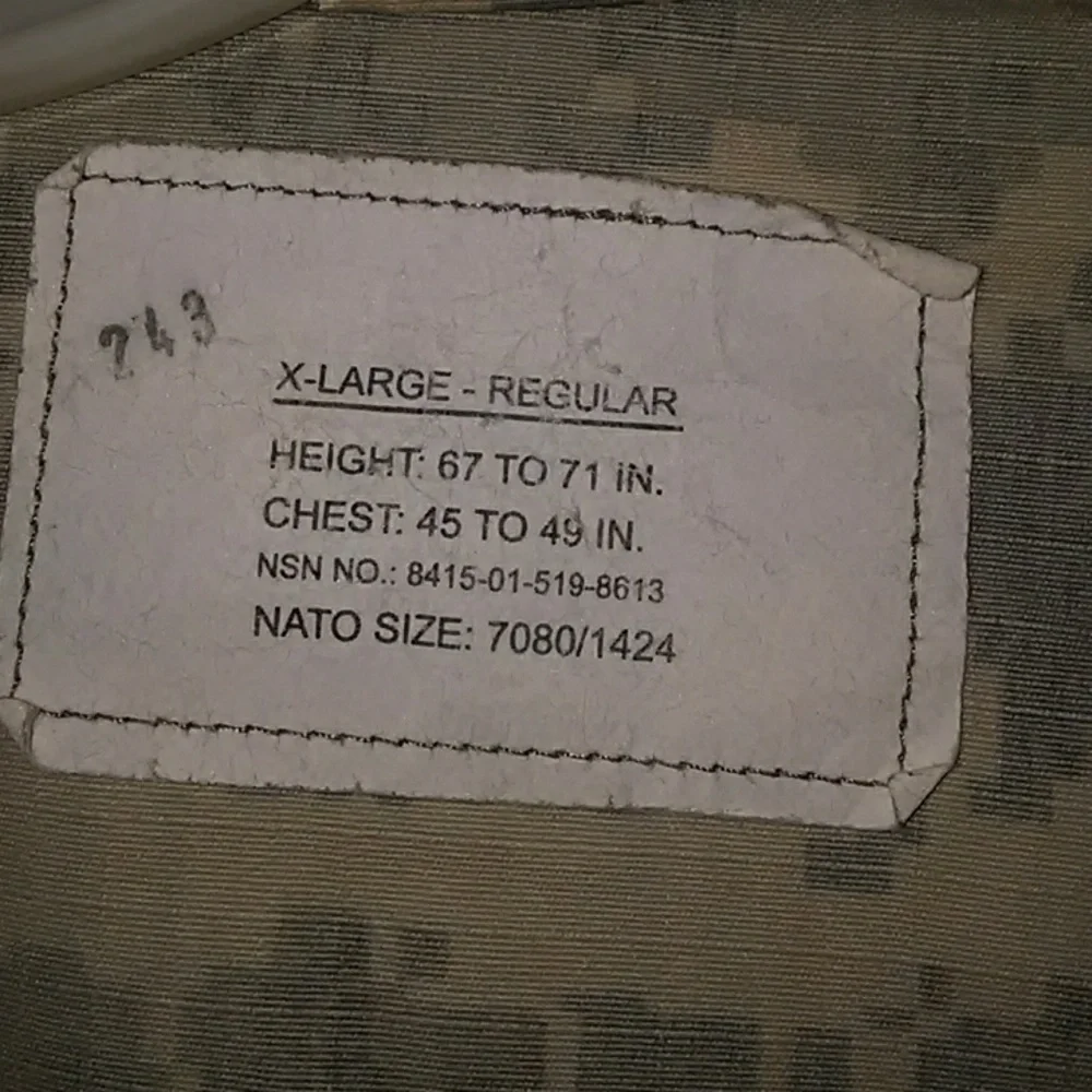 Men's U.S. Army Combat Jackets